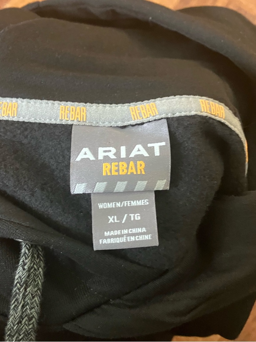 Ariat Women’s Rebar Graphic Black Hoodie XL - Picture 13 of 16